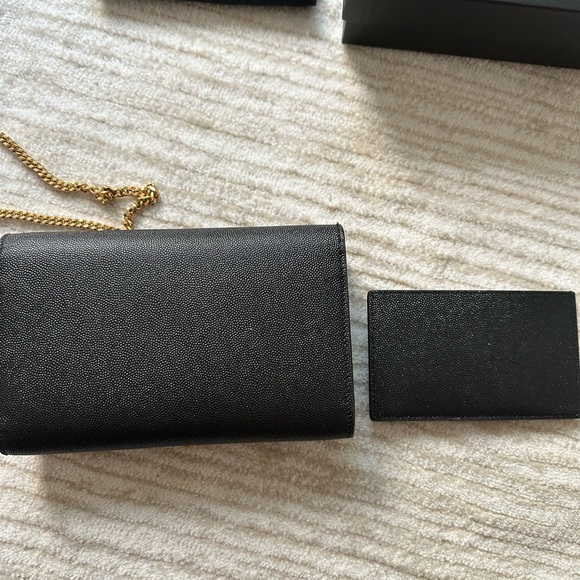 Saint Laurent Uptown Wallet on Chain with cardholder - Picture 7 of 8